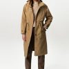 Sissy-Boy Jassen | Bruine Lange Trenchcoat