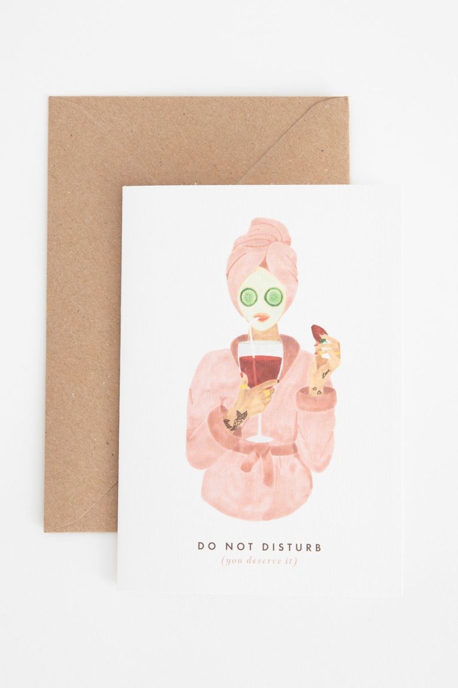 Claire Leina Company Stationery | Claire Lena Company Do Not Disturb Wenskaart