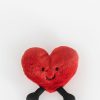 Jellycat Knuffelbeesten | Jellycat Knuffel Amuseable Red Heart Klein