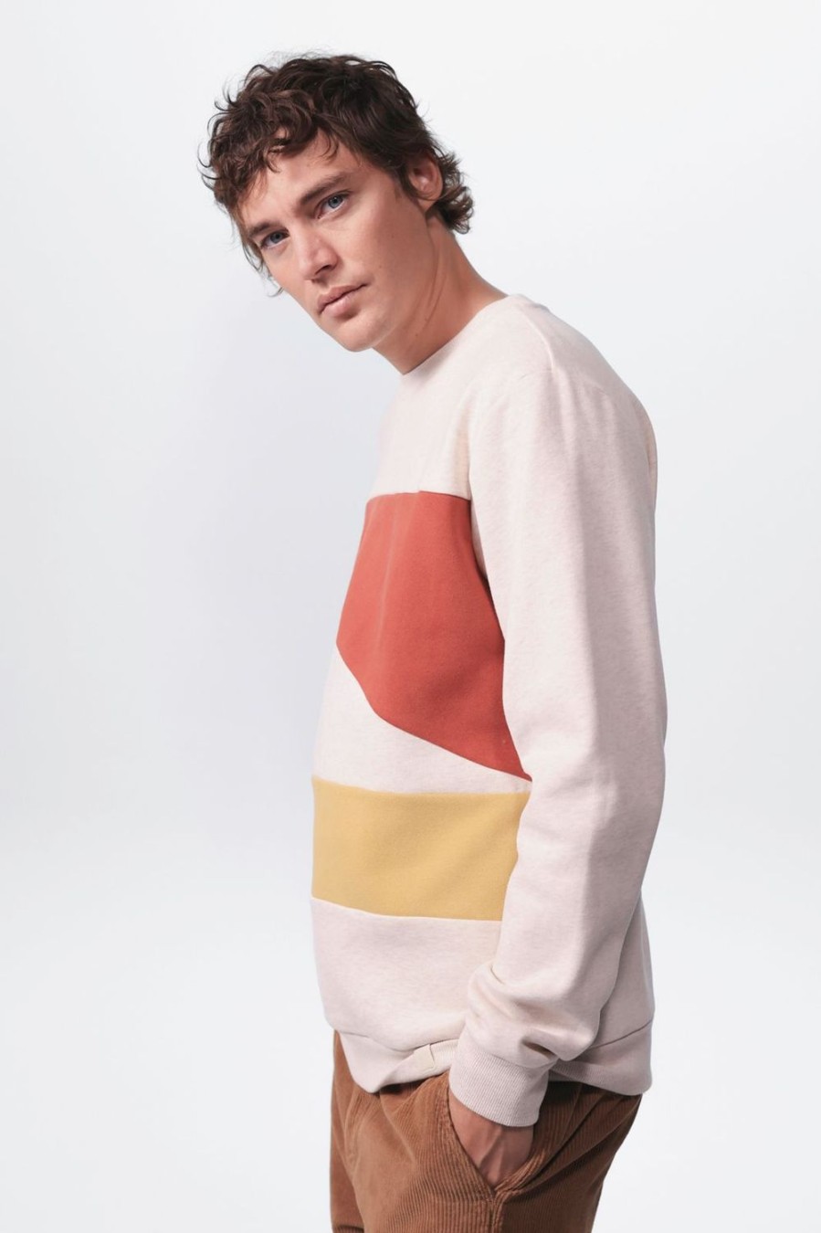 Sissy-Boy Truien En Vesten | Katoenen Colourblock Sweater