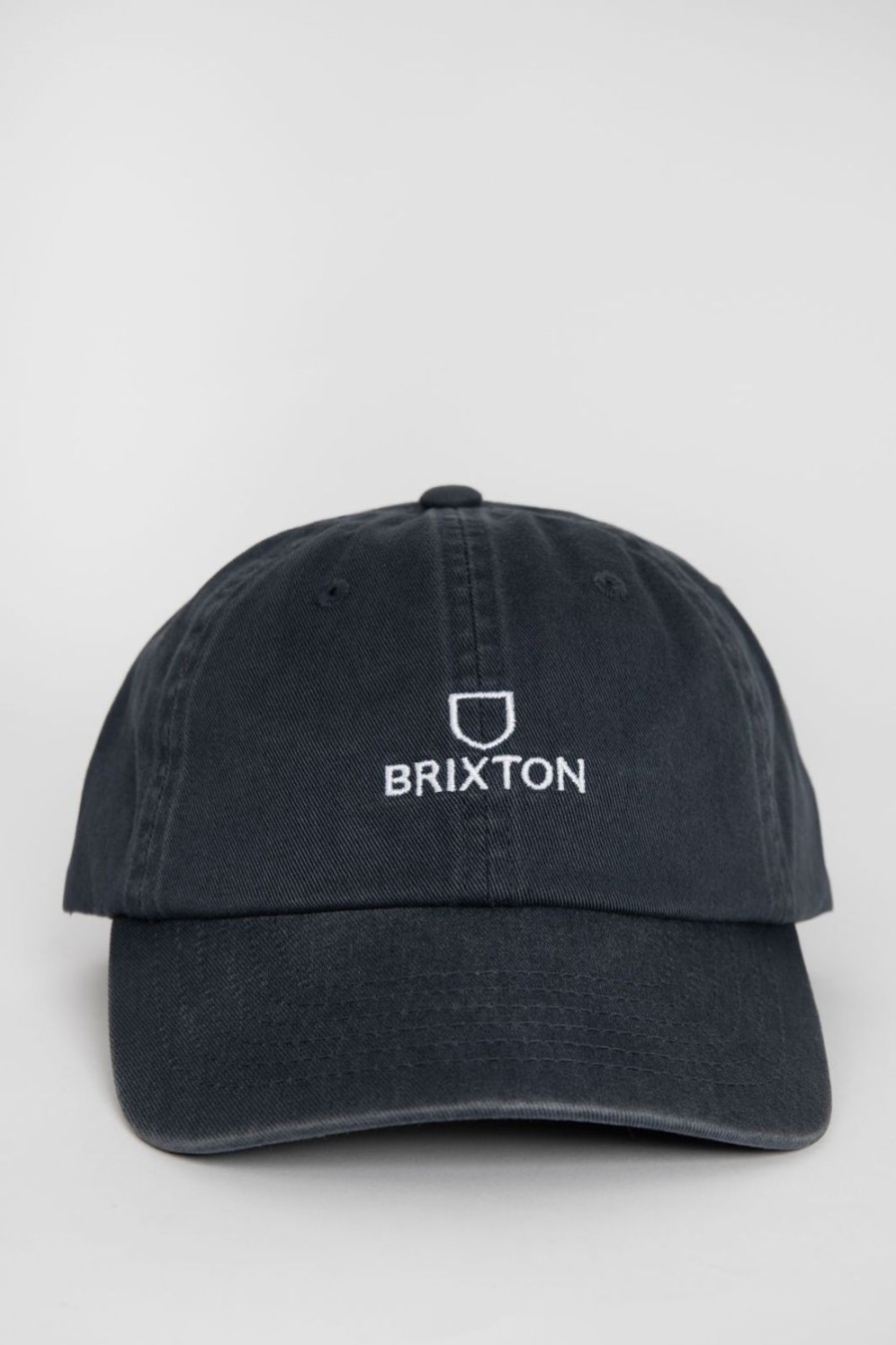 Brixton Hoeden En Petten | Brixton Donker E Alpha Lp Pet Met Washed Look