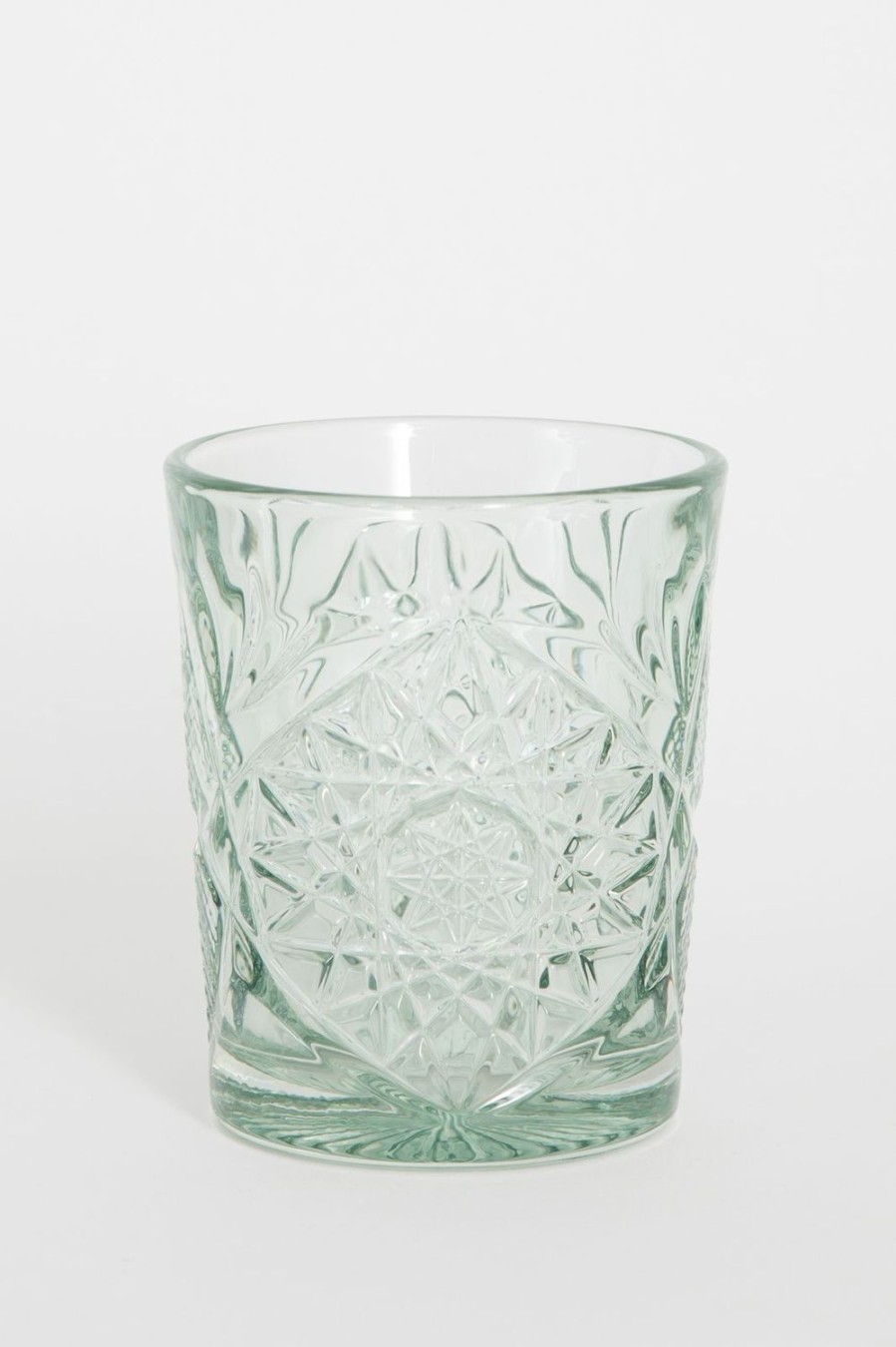 Libbey Glaswerk | Libbey Groen Hobstar Glas