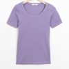 Sissy-Boy T-Shirts En Tops | Lavendel Rib T-Shirt