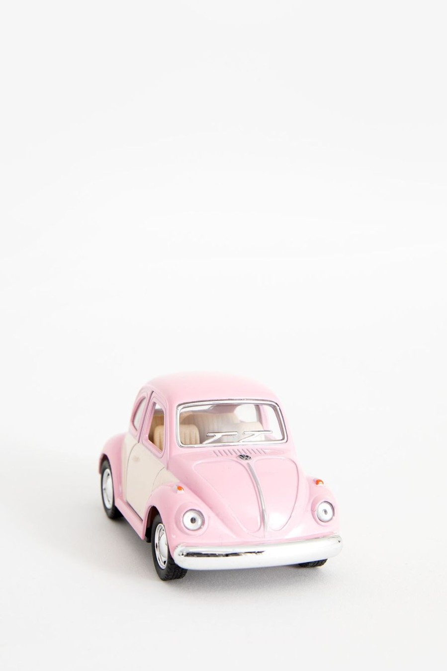 Dam Speelgoedwagens | Metalen Volkswagen Beetle Pastel Roze