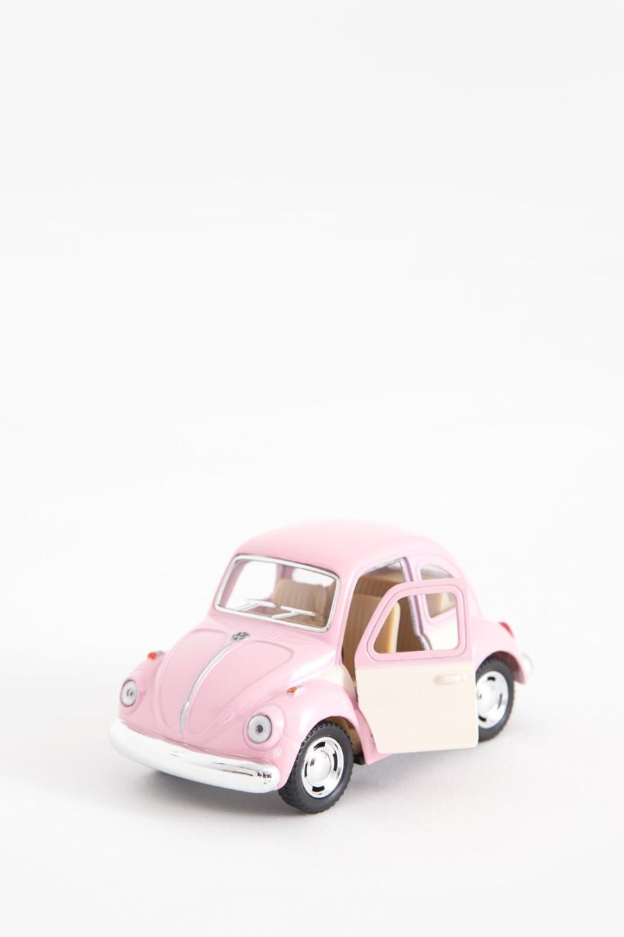 Dam Speelgoedwagens | Metalen Volkswagen Beetle Pastel Roze